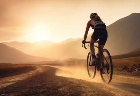 Cyclist mountain bicycle vehicle. AI generated Image by rawpixel. Cyclist mountain bicycle vehicle. AI generated Image by rawpixel.