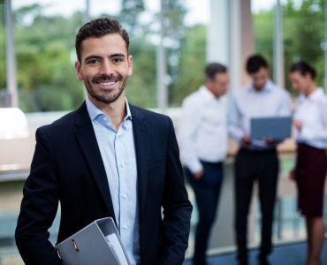 Photo - Business executive at Conference Centre
