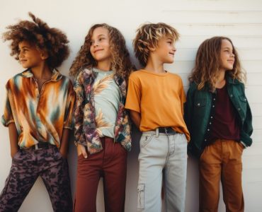 Kids standing fashion adult. AI generated Image by rawpixel.