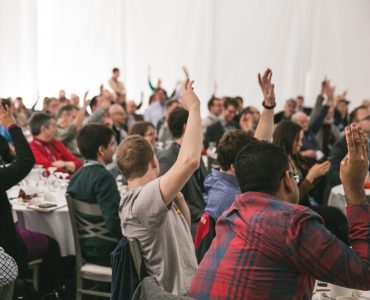 Photo - Crowd Participating at Event