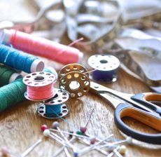 Seamstress basics sewing kit. Free public domain CC0 image.

More:

 Original public domain image from Flickr