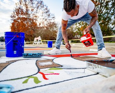 First Street Mural, December 12, 2020, North Carolina, USA. Original public domain image from Flickr