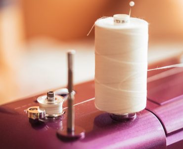 Photo - White Cotton Sewing Thread