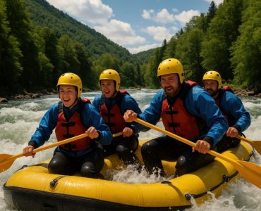 rafting,