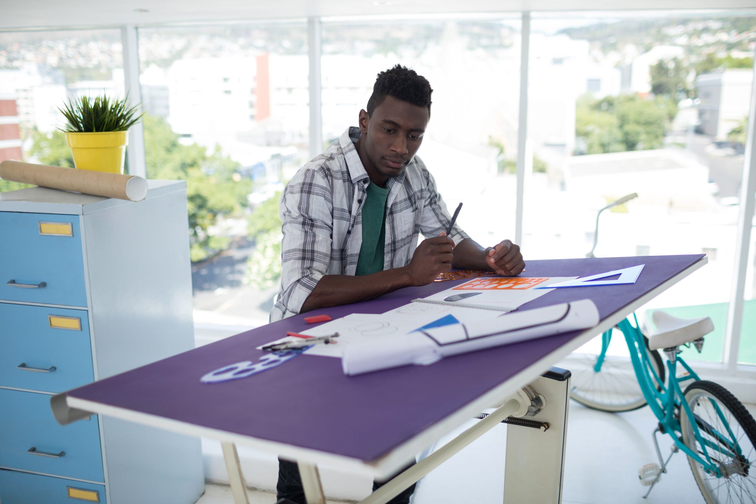 Photo - Man Reviewing Plan