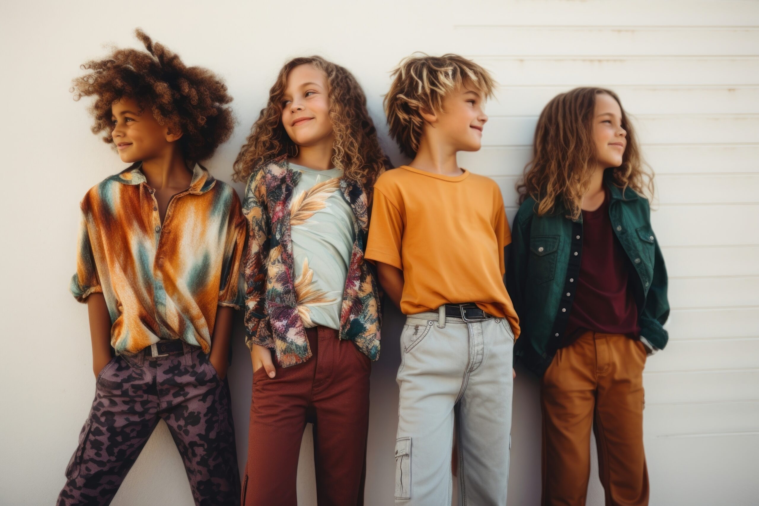 Kids standing fashion adult. AI generated Image by rawpixel.