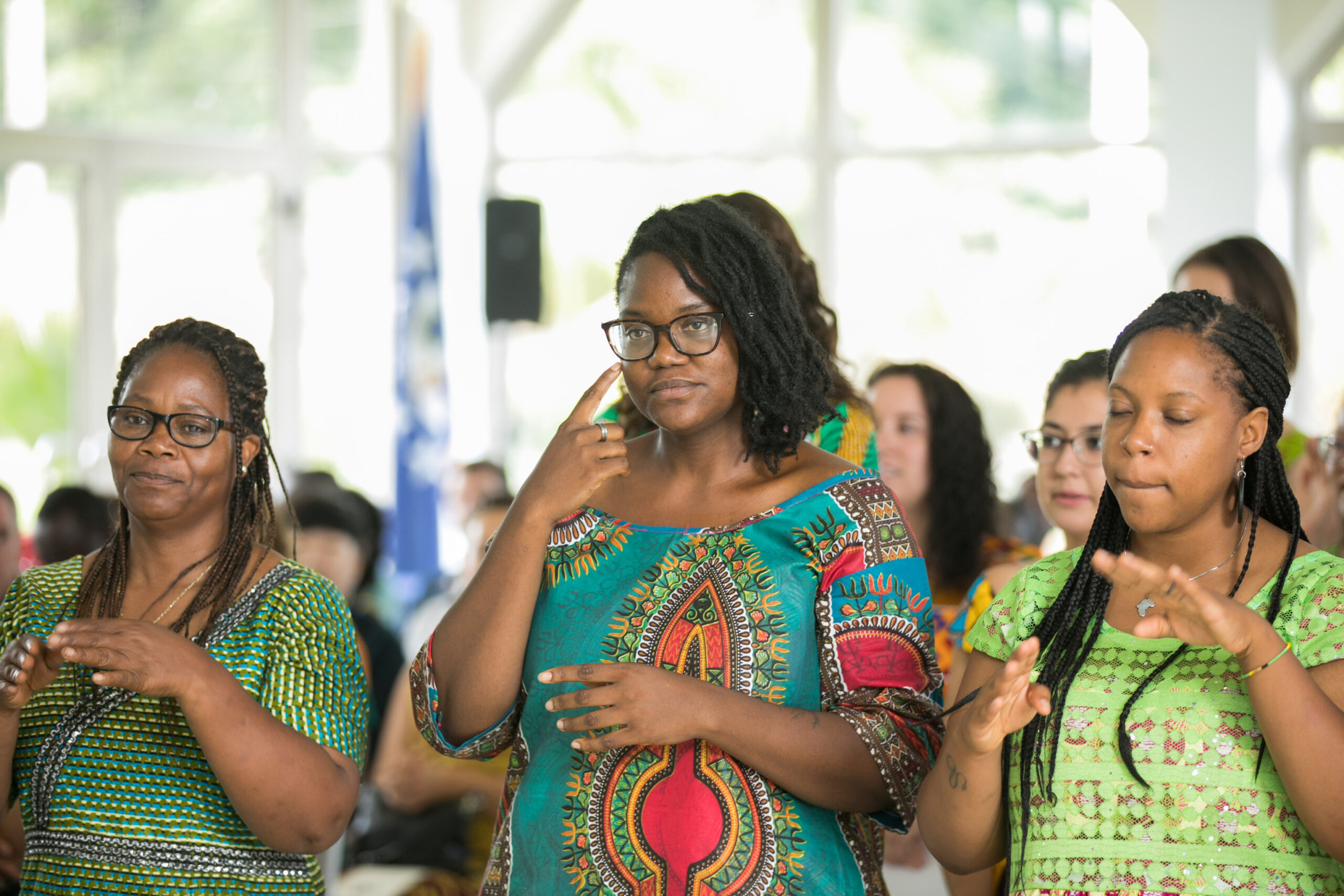 Peace Corps Education Volunteers 2019

More:

 Twenty-three (23) Peace Corps Ghana Education volunteers were sworn-in by Mr Christopher J. Lamora, Charge D' Affaires on August 8, 2019. Original public domain image from Flickr