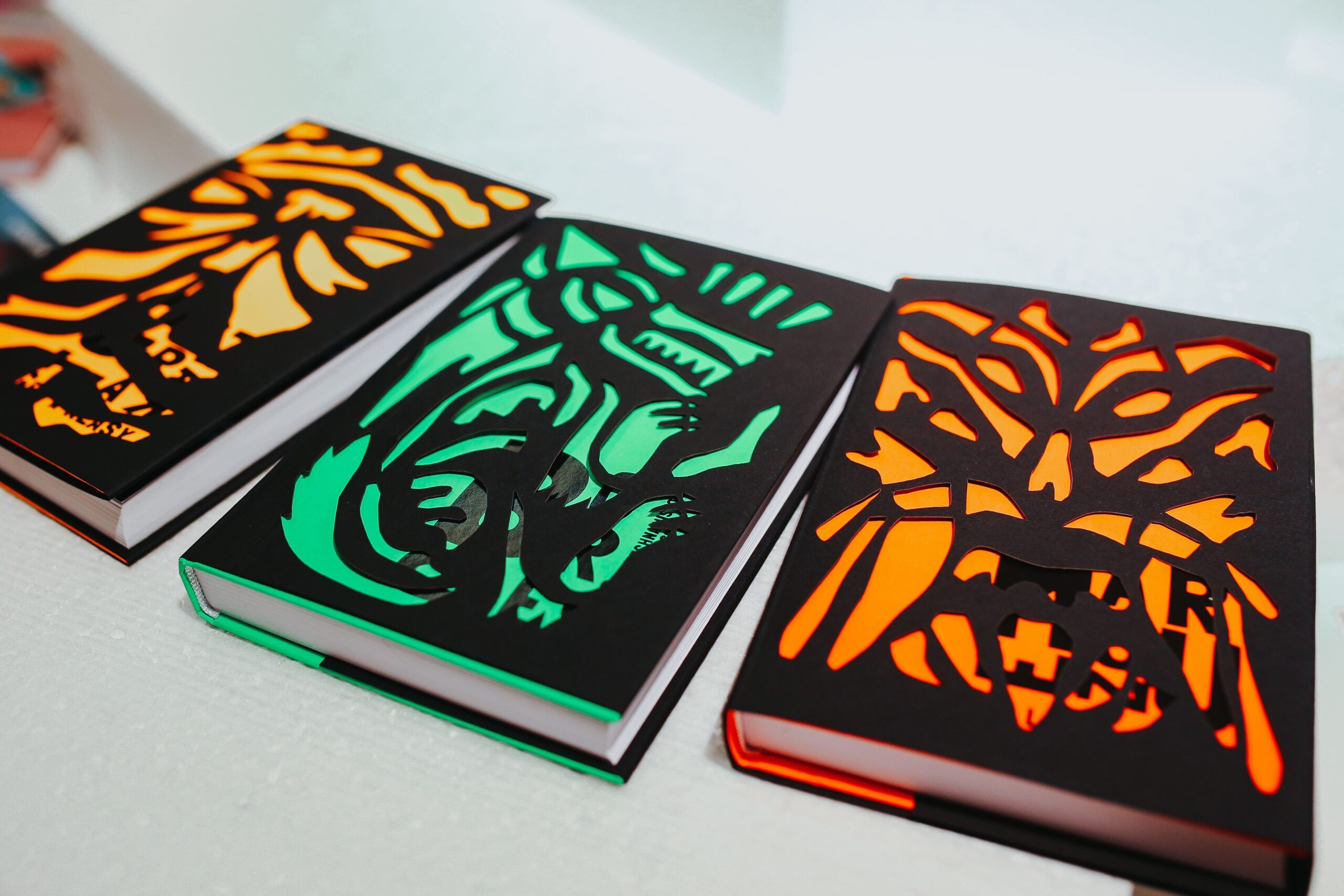 Photo - Cutaway Book Covers