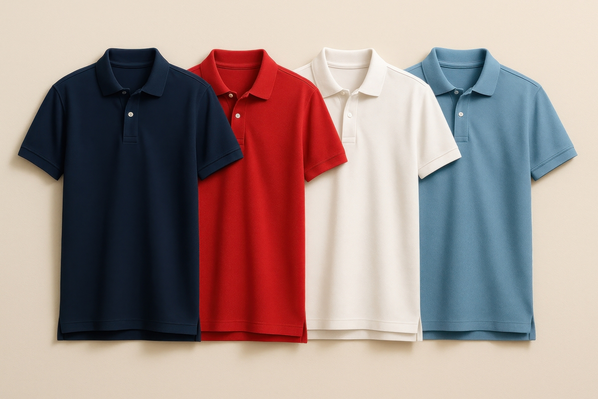 polo shirts,